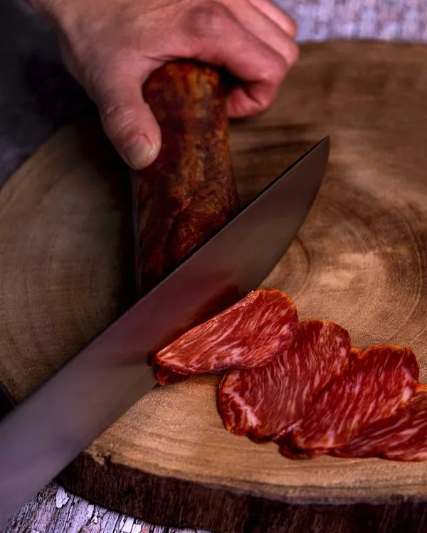 Lomo de Bellota Ibérico 50% Raza Ibérica, medias piezas de 600 gramos - Imagen 2