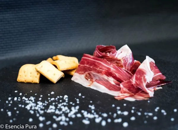Tres bandejas de jamón ibérico puro de bellota